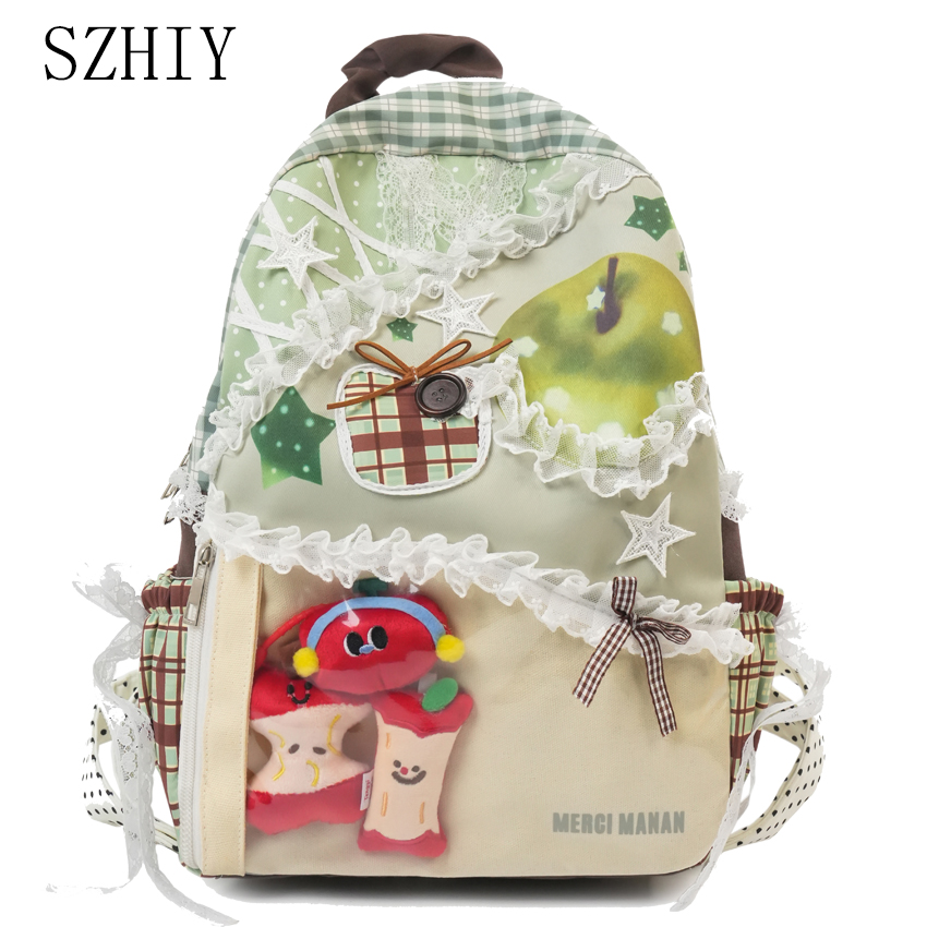 Canvas Backpack Casual - Mochila Colorida para Estudiantes Universitarias y