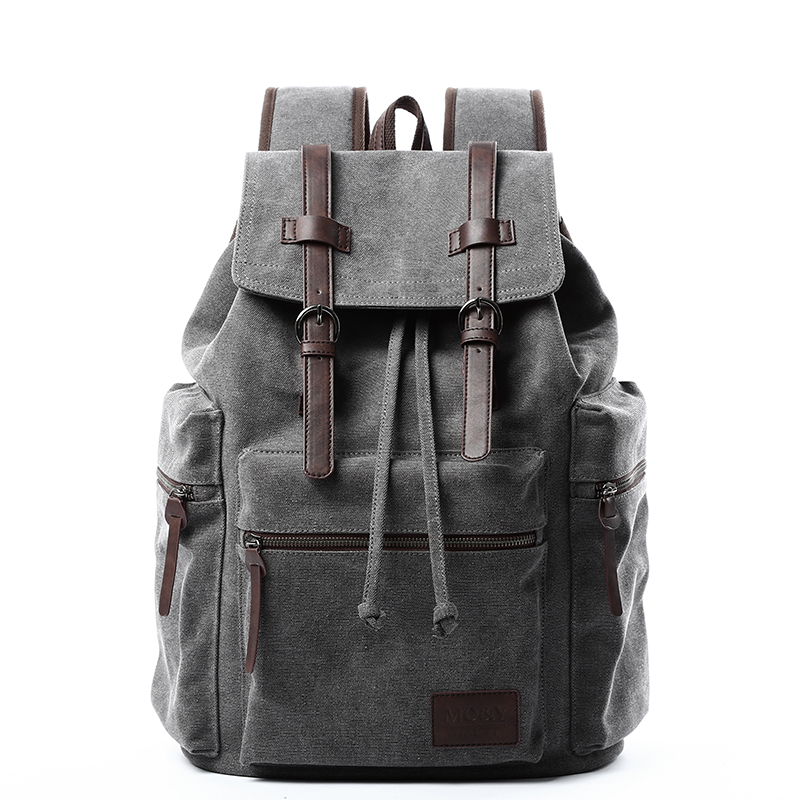 Mochila de Lona Casual Retro M - Canvas Backpack Casual reseña y precio