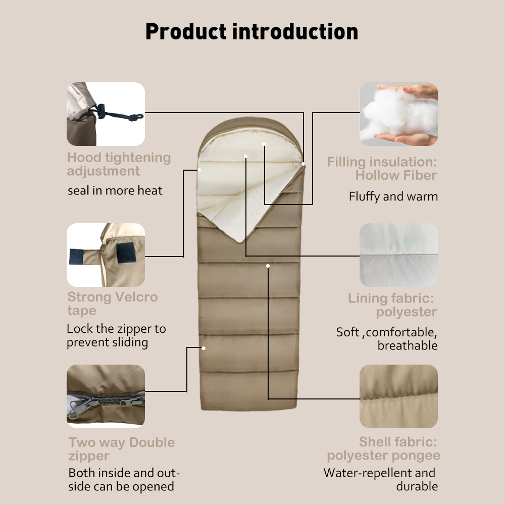 Saco de Dormir Impermeable y L - Hiking Backpack Waterproof reseña y precio