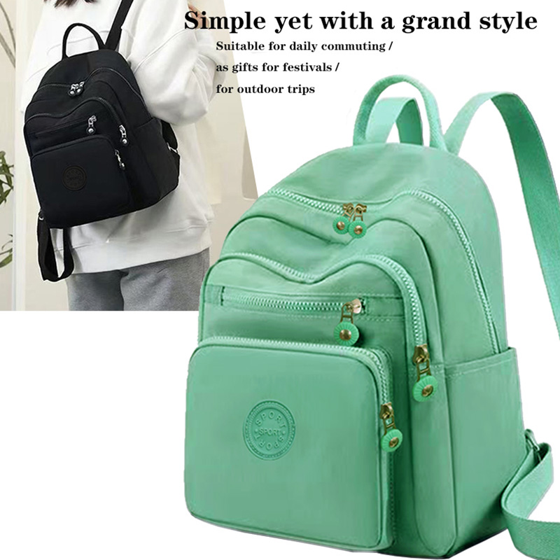 Mochila elegante y multicolor  - Canvas Backpack Casual reseña y precio